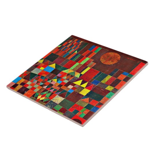 Klee – 城と太陽 タイル (側面)