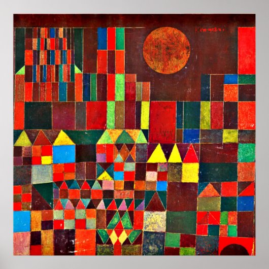 Klee – 城と太陽 ポスター (正面)