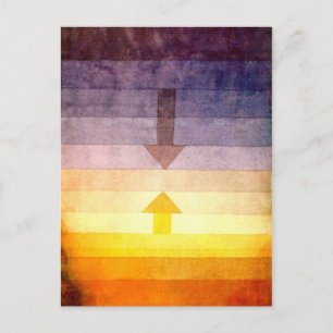 Klee -夕べ内の分離 ポストカード