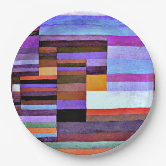 Klee -夕べ ペーパープレート (正面)