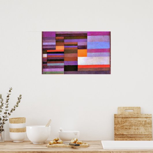 Klee -夕べ ポスター (キッチン)