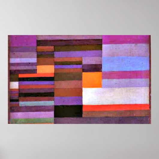 Klee -夕べ ポスター (正面)