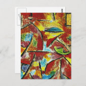 Klee – 子供と叔母 ポストカード (正面/裏面)