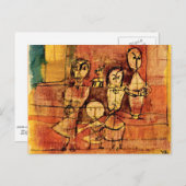 Klee – 子供と犬 ポストカード (正面/裏面)