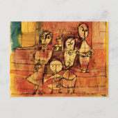 Klee – 子供と犬 ポストカード (正面)