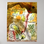 Klee – 山峠の簡単な説明 ポスター (正面)