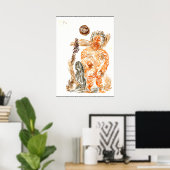 Klee – 巨人の力 ポスター (ホームオフィス)