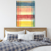 Klee – 平野の建築 キャンバスプリント (インサイチュ (寝室))