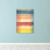 Klee – 平野の建築 キャンバスプリント (インサイチュ (ウッドフロア))