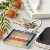 Klee – 平野の建築 キーホルダー (正面右)