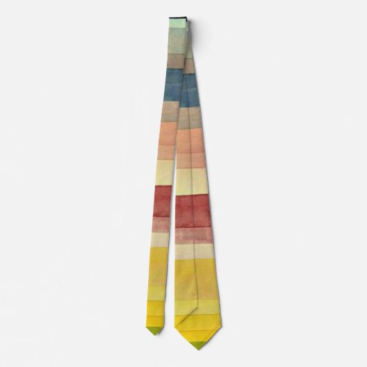 Klee – 平野の建築 ネクタイ (裏面)