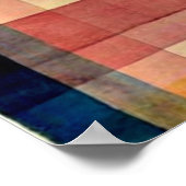 Klee – 平野の建築 ポスター (角)