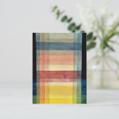 Klee – 平野の建築 ポストカード (スタンド正面)