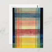 Klee – 平野の建築 ポストカード (正面/裏面)