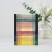 Klee – 平野の建築 ポストカード (スタンド正面)