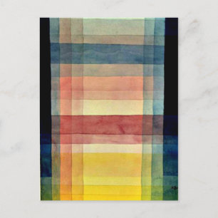 Klee – 平野の建築 ポストカード