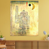 Klee -幽霊の出発 キャンバスプリント (インサイチュ (リビング))