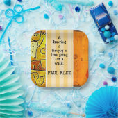 Klee – 引用と絵画 ペーパープレート (パーティー)