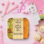 Klee – 引用と絵画 ペーパープレート (パーティー)