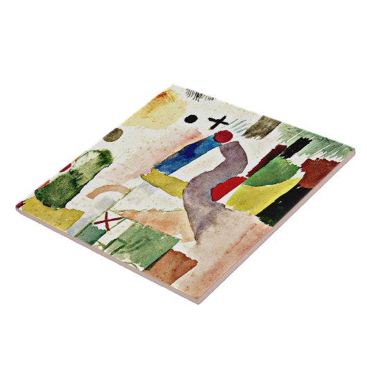 Klee – 感傷的な水彩 タイル (側面)