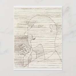 Klee – 指を数える老人 シーズンポストカード