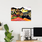 Klee – 採石場 ポスター (ホームオフィス)