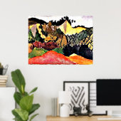 Klee – 採石場 ポスター (ホームオフィス)