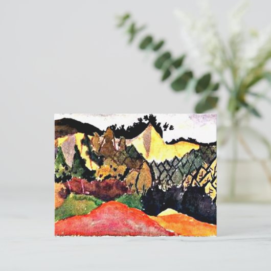 Klee – 採石場 ポストカード (スタンド正面)