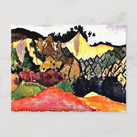 Klee – 採石場 ポストカード (正面)