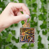 Klee – 放射線と回転、 キーホルダー (手)