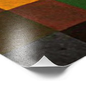 Klee – 新しい調和、カラフル幾何学的デザイン フォトプリント            (角)