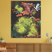 Klee – 日曜日の女性最高のたち キャンバスプリント (インサイチュ (リビング))