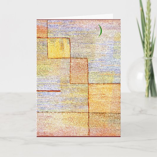 Klee -明確化、抽象芸術アートワーク、HD カード (正面)