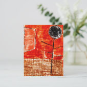 Klee – 晩秋の植物 カード (スタンド正面)