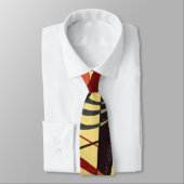 Klee – 暖かいカラフル抽象芸術アート ネクタイ (タイ)