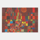 Klee – 有名な絵画 ラッピングペーパーシート (正面3)