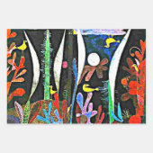 Klee – 有名な絵画 ラッピングペーパーシート (正面)