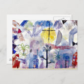 Klee – 未完成の風景 ポストカード (正面/裏面)