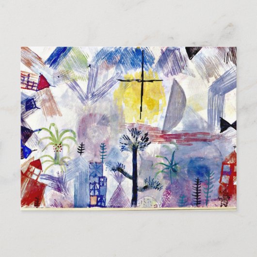 Klee – 未完成の風景 ポストカード (正面)