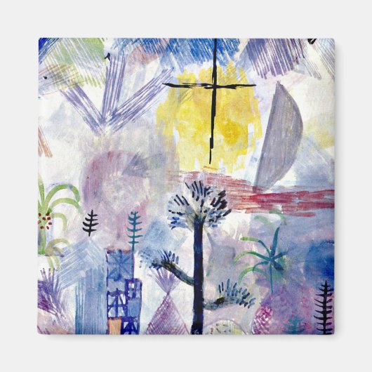 Klee – 未完成の風景 マグネット (正面)