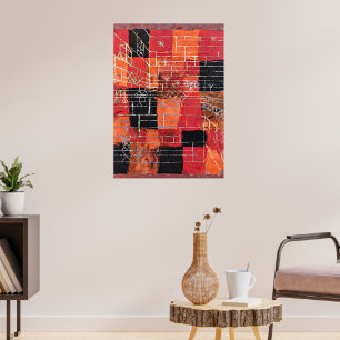 Klee – 構成、抽象芸術・アート、 ポスター