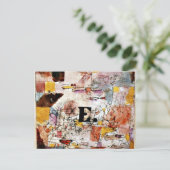 Klee -水鳥 – ダック絵画ズ ポストカード (スタンド正面)