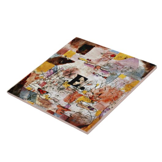 Klee -水鳥 – ダック， タイル (側面)