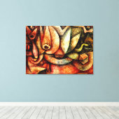 Klee – 無分別 キャンバスプリント (インサイチュ (ウッドフロア))