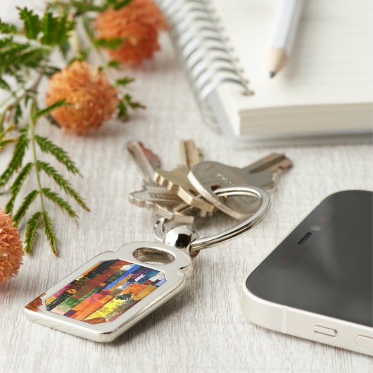 Klee – 町の前 キーホルダー (側面)