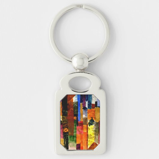 Klee – 町の前 キーホルダー (正面)