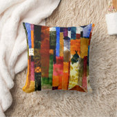 Klee – 町の前 クッション (ブランケット)