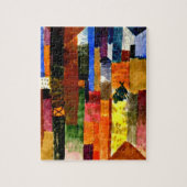 Klee – 町の前 ジグソーパズル (縦)