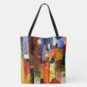 Klee – 町の前 トートバッグ (裏面)