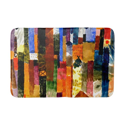 Klee – 町の前 バスマット (正面)